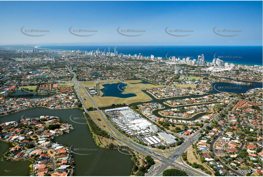 Aerial Photo Mermaid Waters QLD Aerial Photography