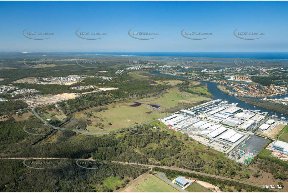 Aerial Photo Gold Coast City Marina Precinct QLD Aerial Photography