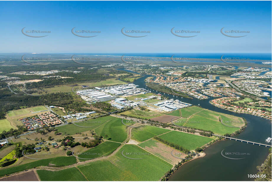 Aerial Photo Gold Coast City Marina Precinct QLD Aerial Photography