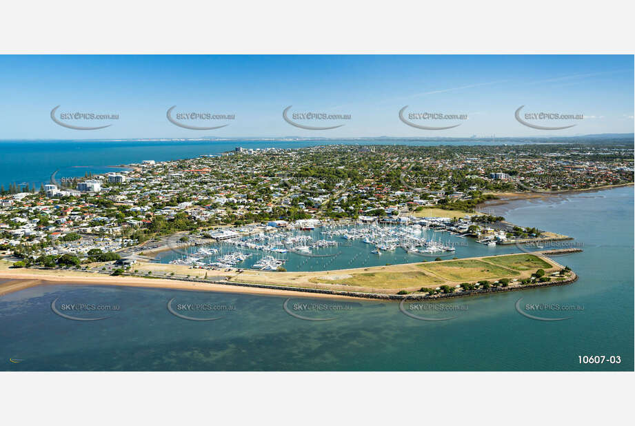 Aerial Photo Scarborough Marina QLD Aerial Photography