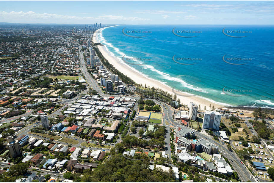 Aerial Photo Burleigh Heads QLD Aerial Photography