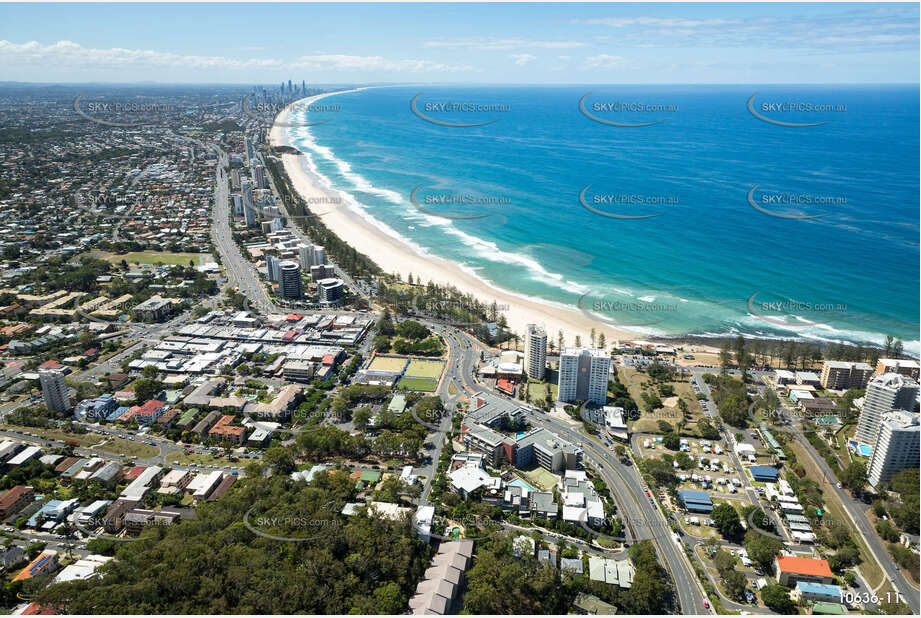 Aerial Photo Burleigh Heads QLD Aerial Photography