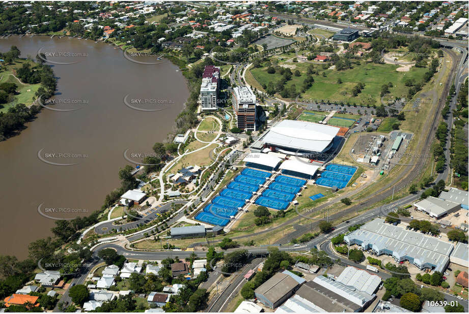 Queensland Tennis Centre Tennyson Aerial Photography