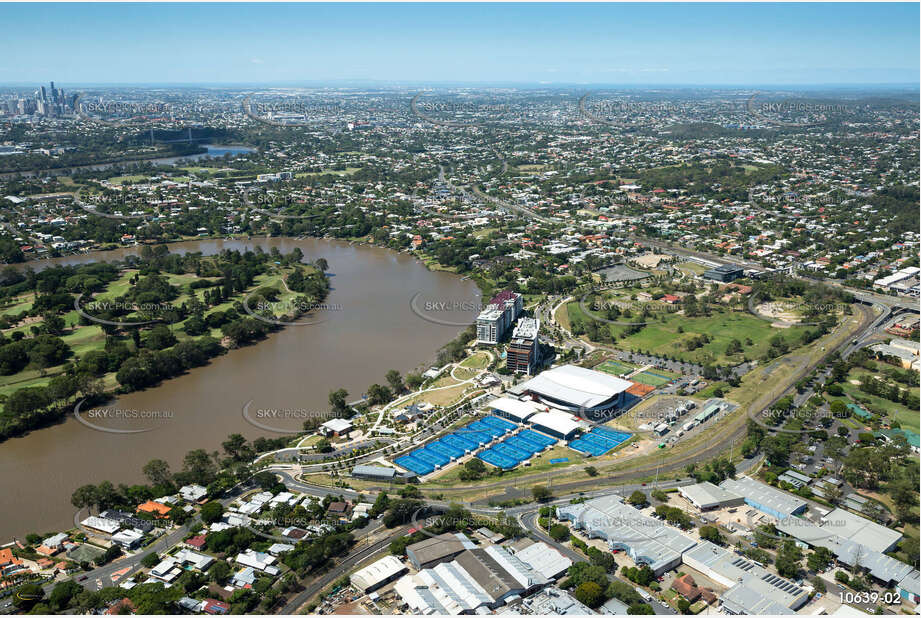 Queensland Tennis Centre Tennyson Aerial Photography