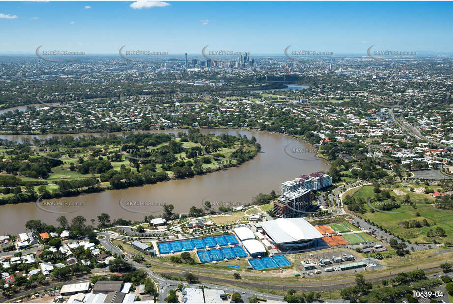 Queensland Tennis Centre Tennyson Aerial Photography