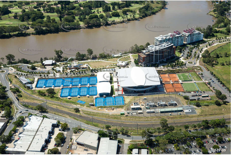 Queensland Tennis Centre Tennyson Aerial Photography