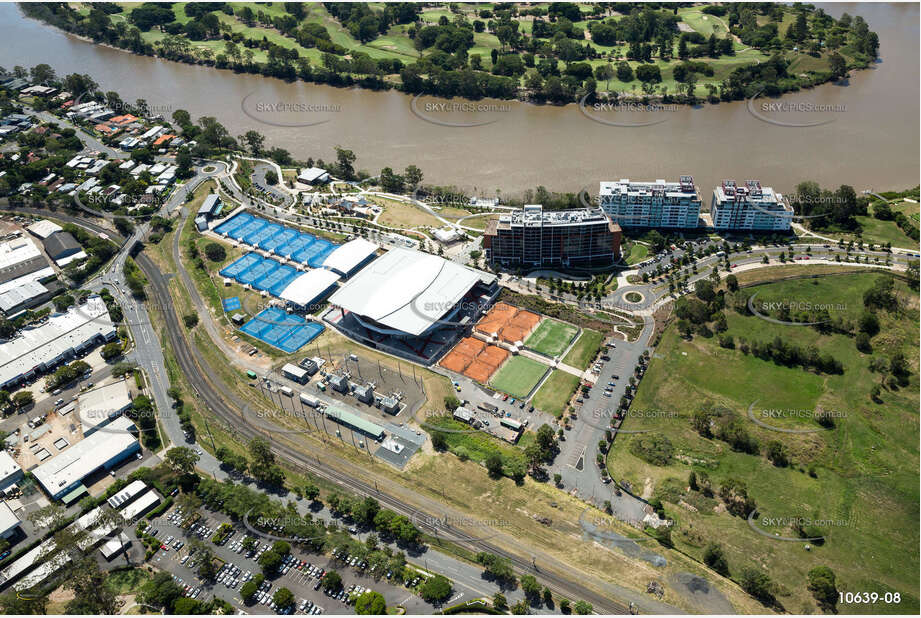 Queensland Tennis Centre Tennyson Aerial Photography