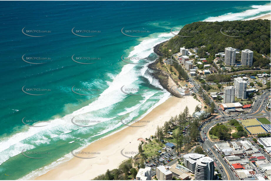 Aerial Photo Burleigh Heads QLD Aerial Photography