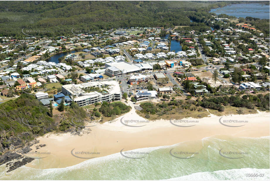 Aerial Photo Cabarita Beach & Bogangar NSW Aerial Photography