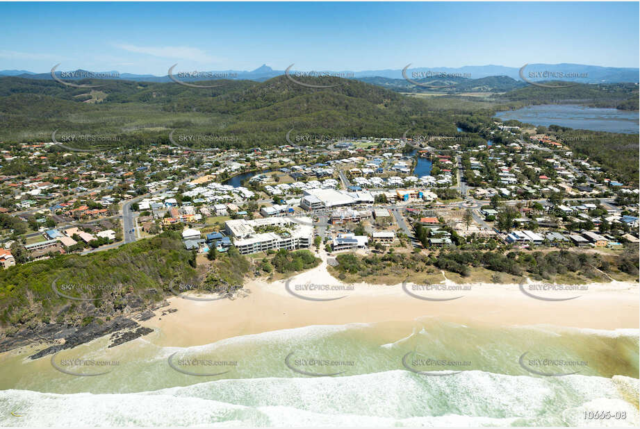 Aerial Photo Cabarita Beach & Bogangar NSW Aerial Photography