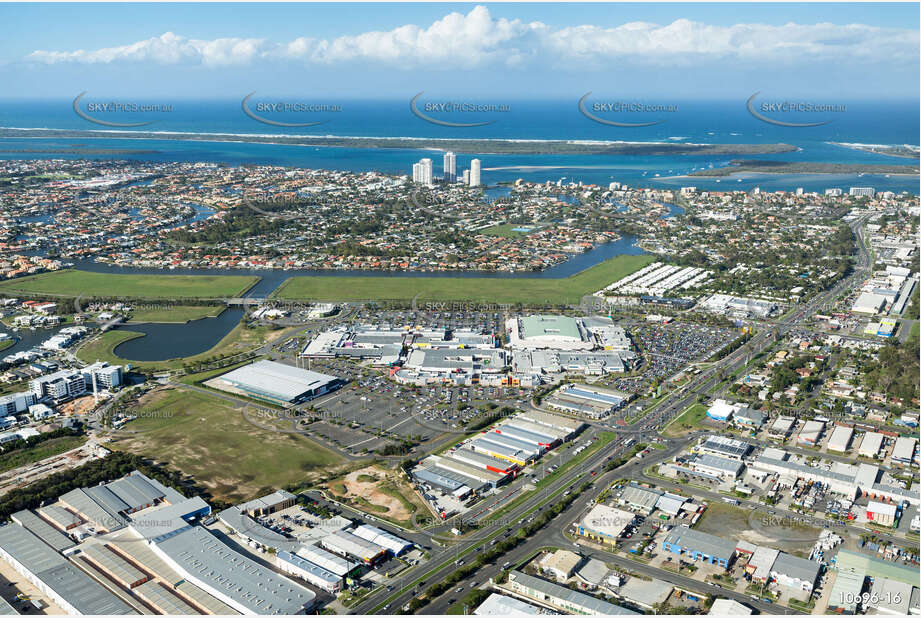 Aerial Photo Biggera Waters QLD Aerial Photography