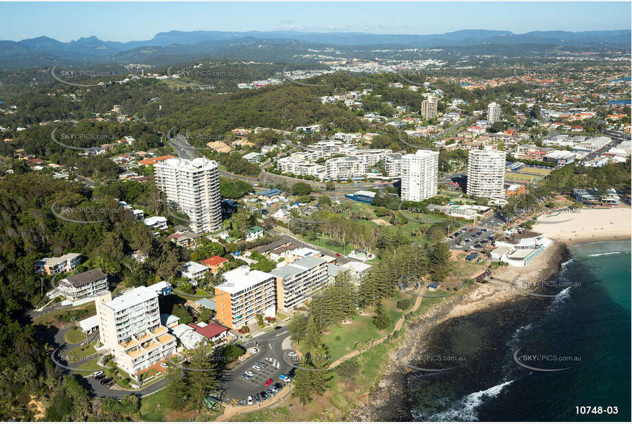 Burleigh Heads Coastline QLD Aerial Photography