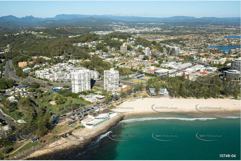 Burleigh Heads Coastline QLD Aerial Photography