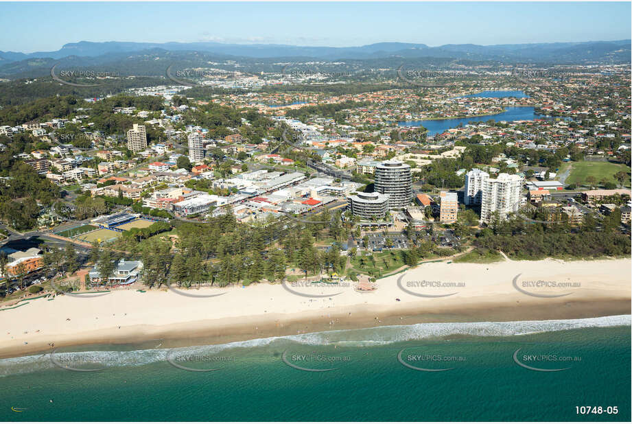 Burleigh Heads Coastline QLD Aerial Photography