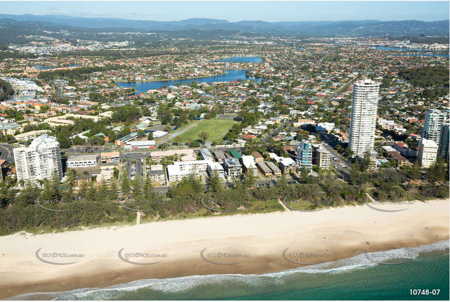 Burleigh Heads Coastline QLD Aerial Photography