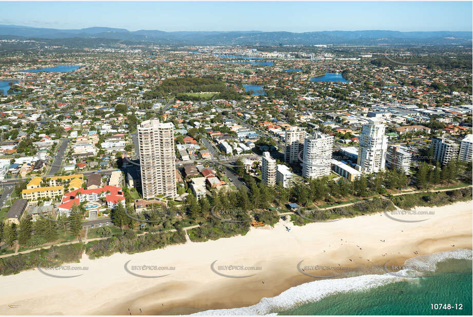 Burleigh Heads Coastline QLD Aerial Photography