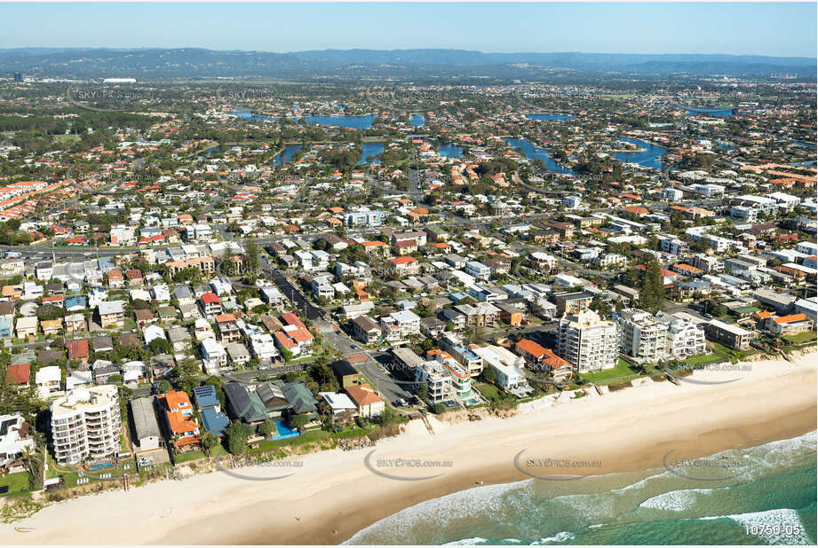 Aerial Photo Mermaid Beach QLD Aerial Photography