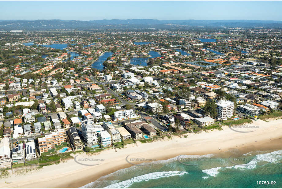 Aerial Photo Mermaid Beach QLD Aerial Photography