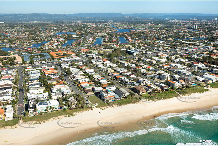 Aerial Photo Mermaid Beach QLD Aerial Photography