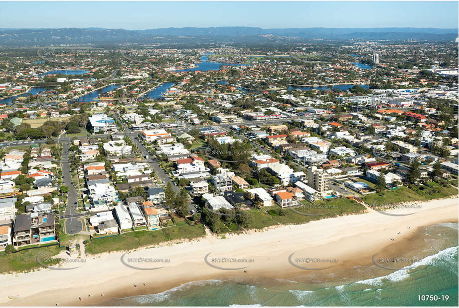 Aerial Photo Mermaid Beach QLD Aerial Photography