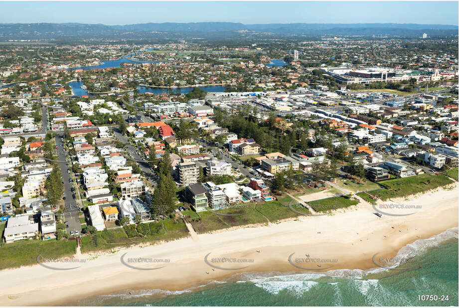 Aerial Photo Mermaid Beach QLD Aerial Photography