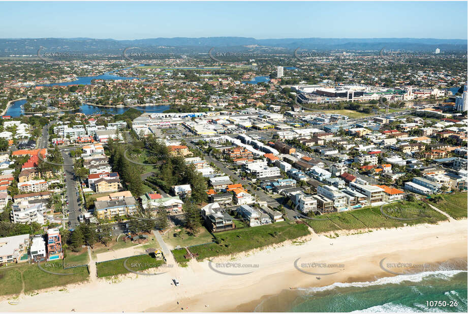 Aerial Photo Mermaid Beach QLD Aerial Photography