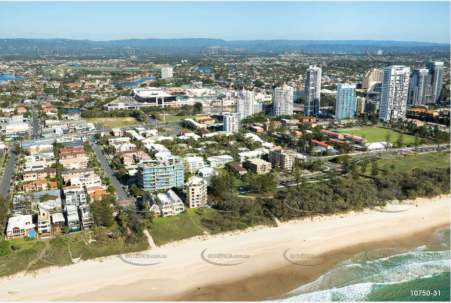 Aerial Photo Mermaid Beach QLD Aerial Photography