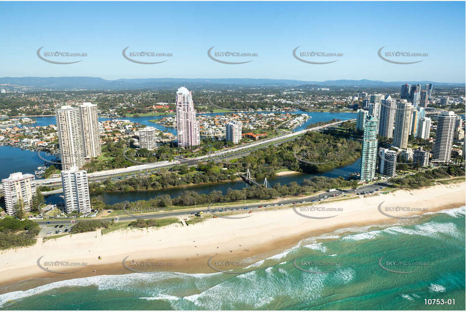 Aerial Photo Main Beach QLD Aerial Photography