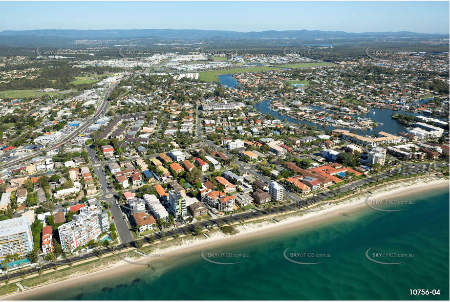 Aerial Photo Biggera Waters QLD Aerial Photography