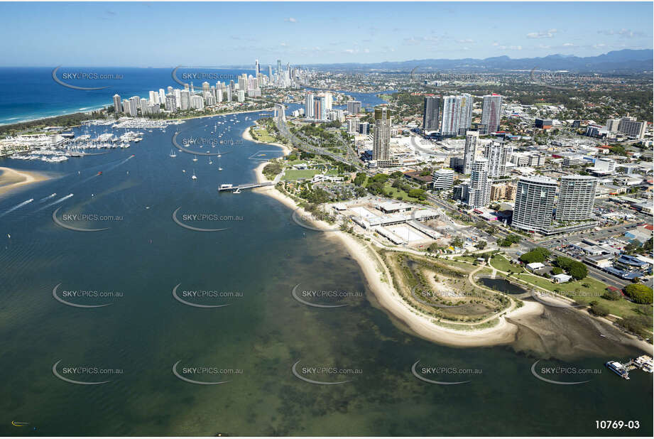 Aerial Photo Southport Parklands QLD Aerial Photography
