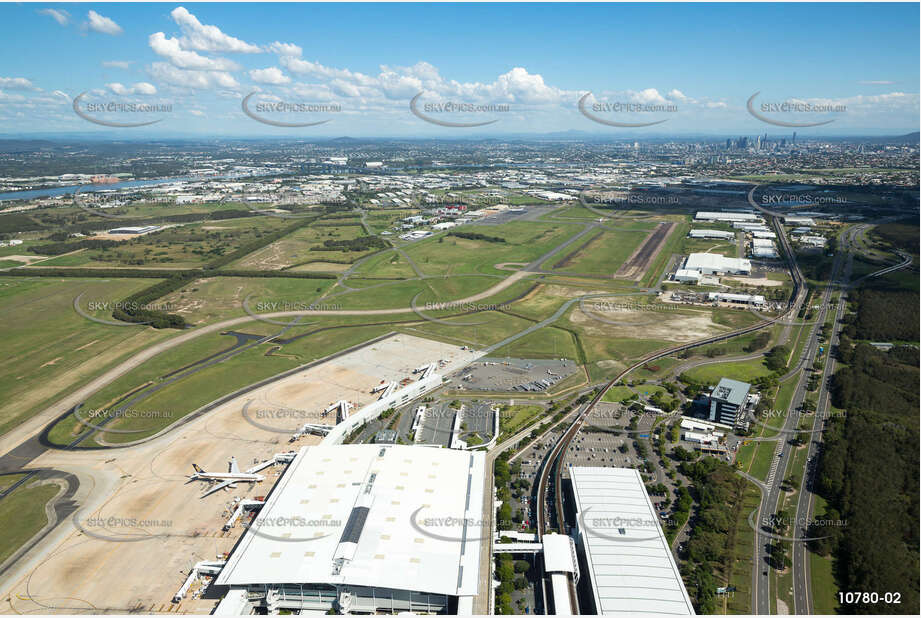 Brisbane International Airport QLD Aerial Photography