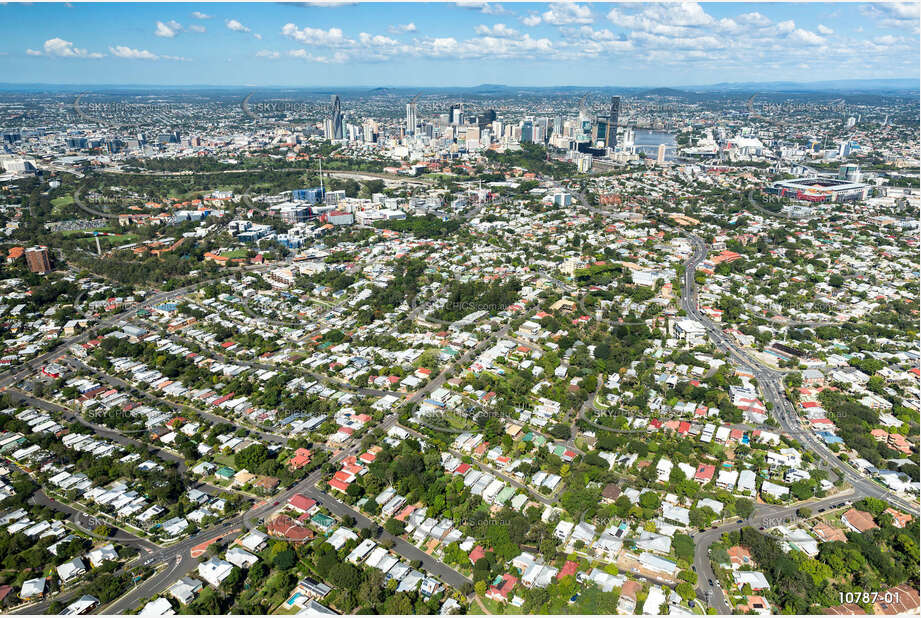 Aerial Photo of Red Hill QLD Aerial Photography