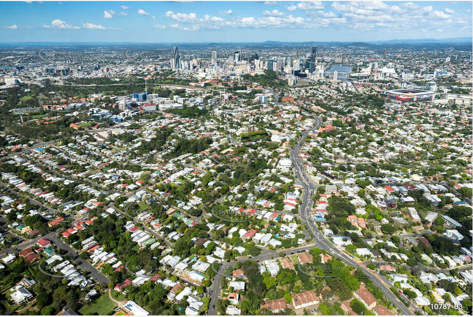 Aerial Photo of Red Hill QLD Aerial Photography