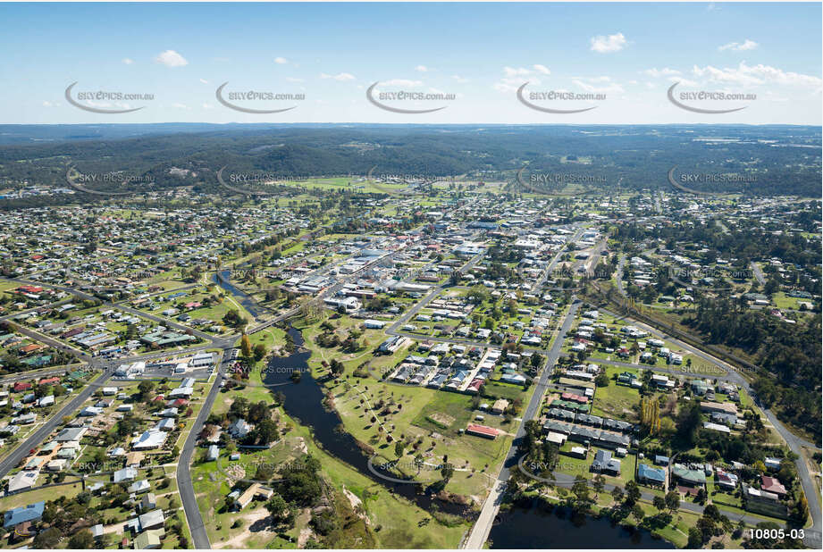 Aerial Photo of Stanthorpe on the Granite Belt QLD QLD Aerial Photography