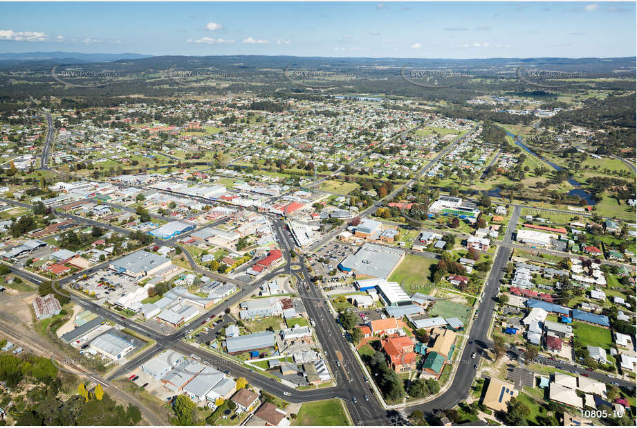 Aerial Photo of Stanthorpe on the Granite Belt QLD QLD Aerial Photography