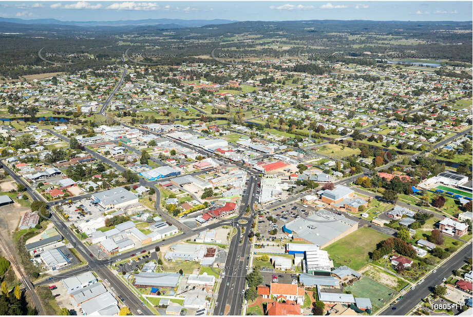 Aerial Photo of Stanthorpe on the Granite Belt QLD QLD Aerial Photography