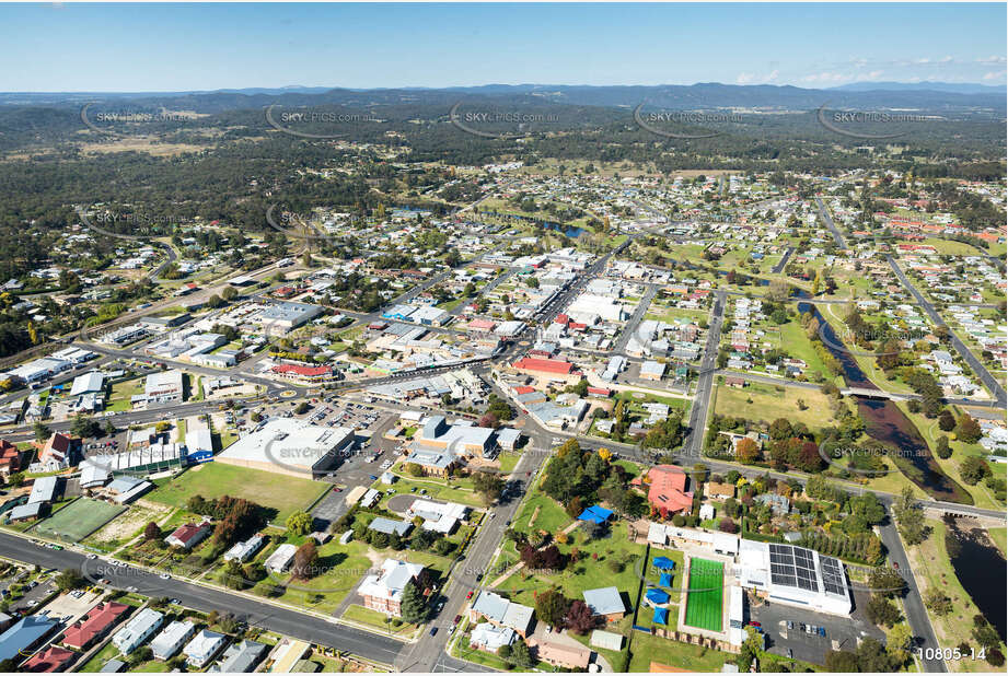 Aerial Photo of Stanthorpe on the Granite Belt QLD QLD Aerial Photography