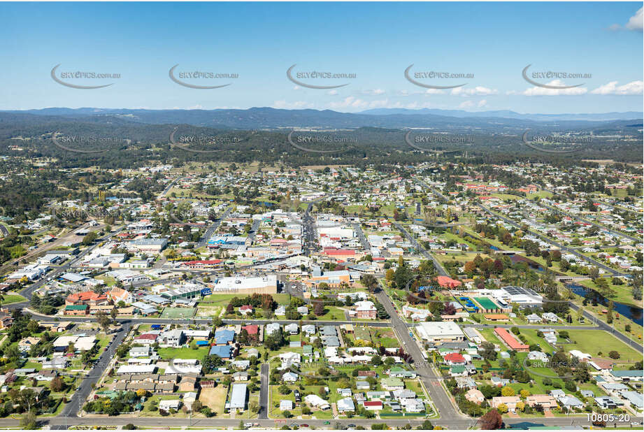 Aerial Photo of Stanthorpe on the Granite Belt QLD QLD Aerial Photography