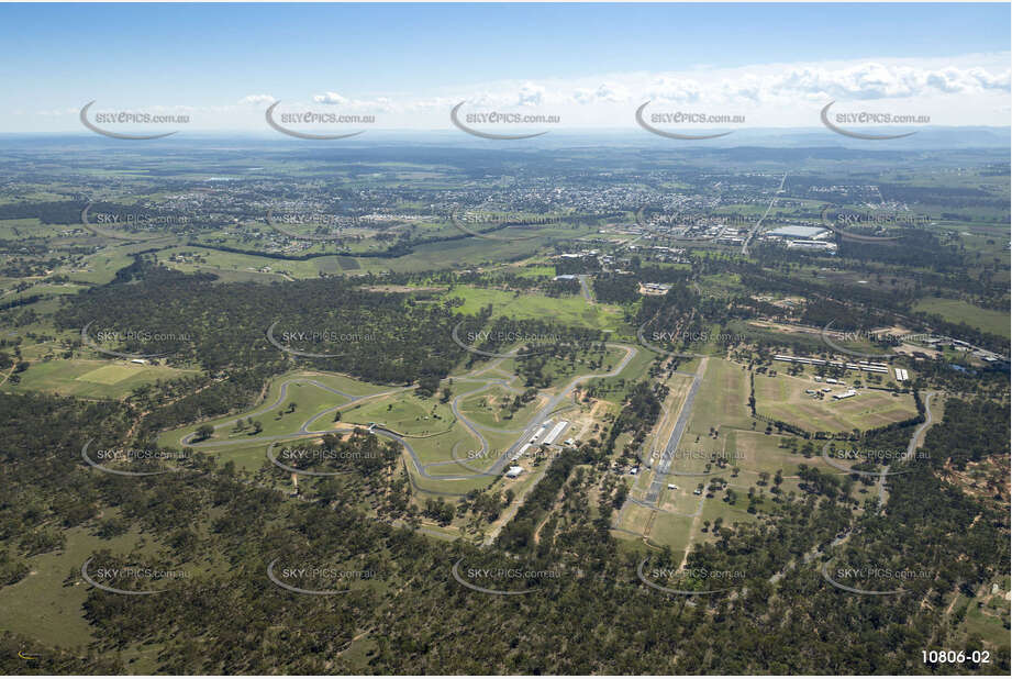 Aerial Photo Morgan Park Raceway Complex Aerial Photography