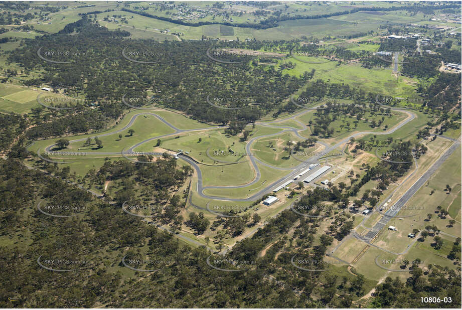 Aerial Photo Morgan Park Raceway Complex Aerial Photography