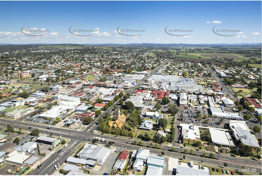 Aerial Photo Warwick QLD Aerial Photography