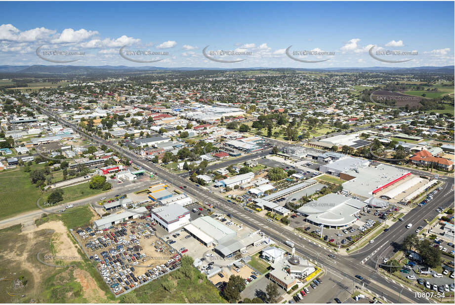 Aerial Photo Warwick QLD Aerial Photography