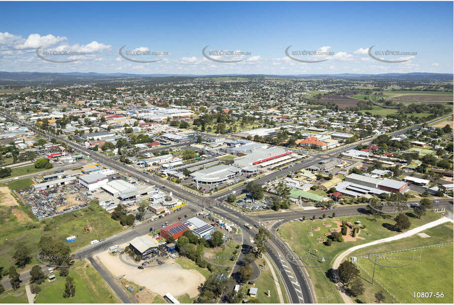 Aerial Photo Warwick QLD Aerial Photography