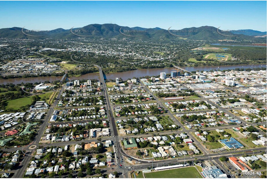 Aerial Photo Rockhampton CBD Aerial Photography