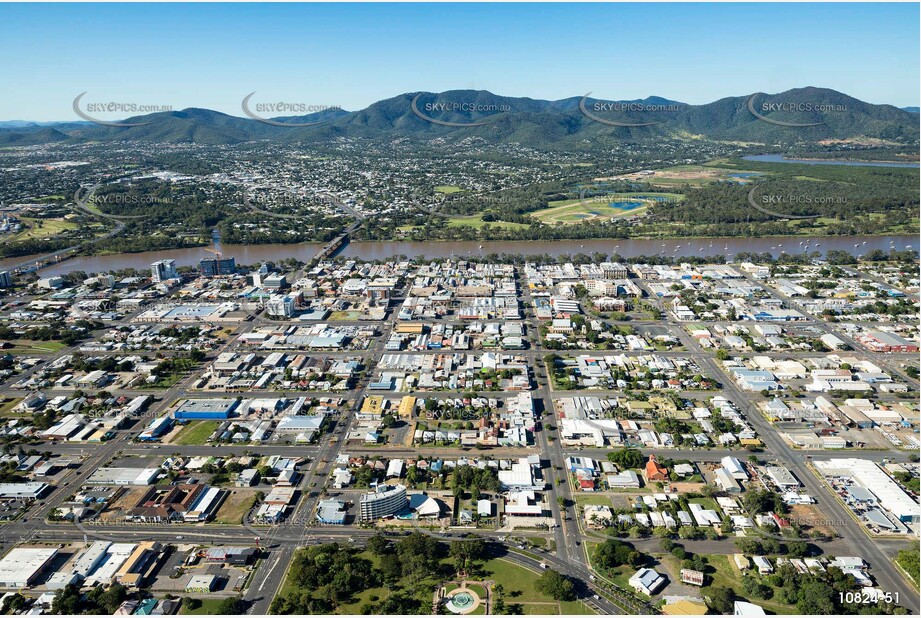 Aerial Photo Rockhampton CBD Aerial Photography