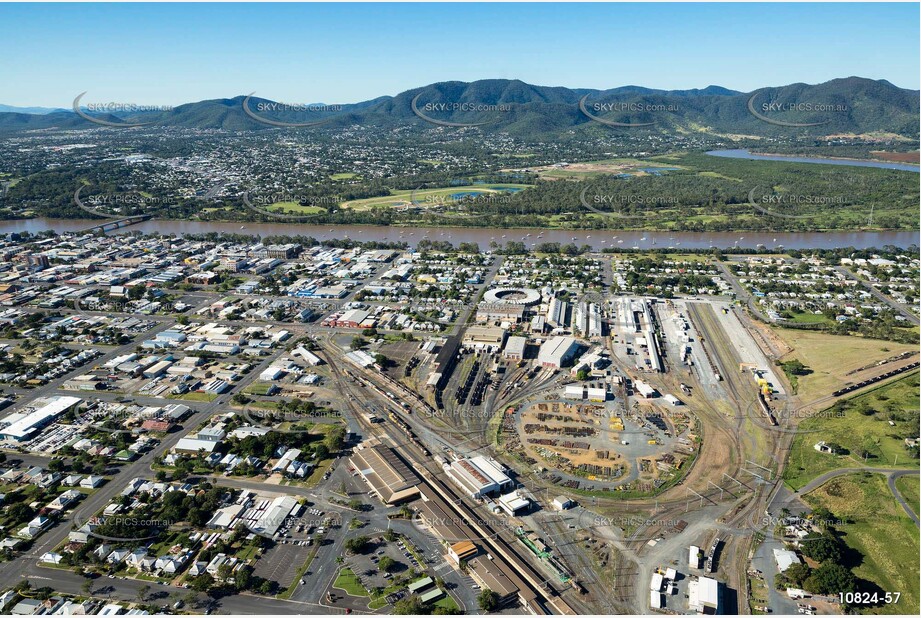 Aerial Photo Rockhampton CBD Aerial Photography