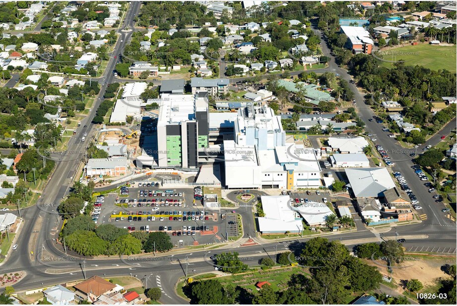 Aerial Photo of Rockhampton Base Hospital Aerial Photography