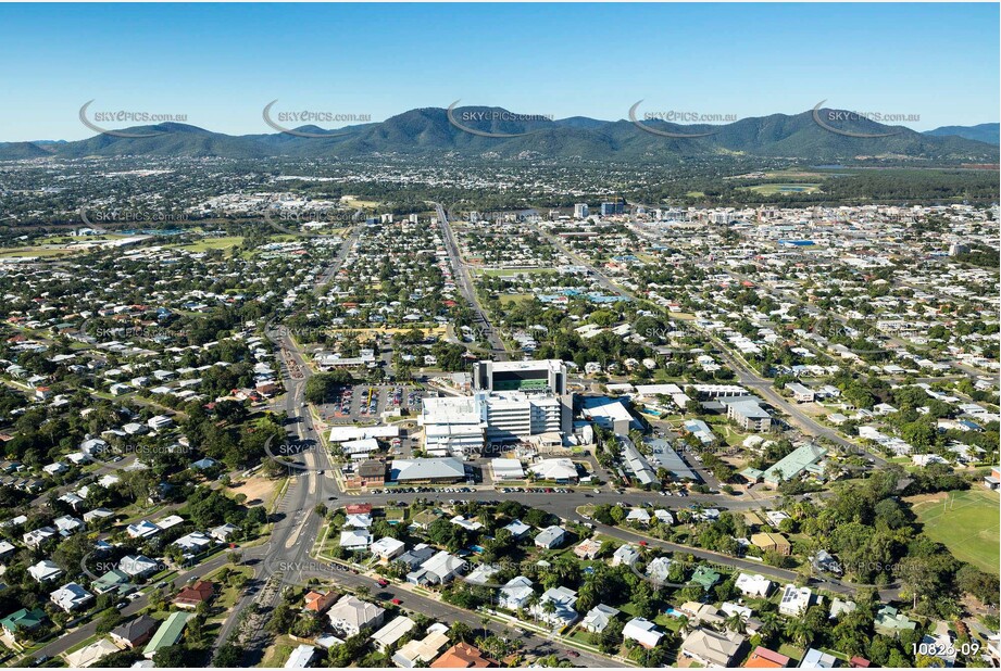 Aerial Photo of Rockhampton Base Hospital Aerial Photography