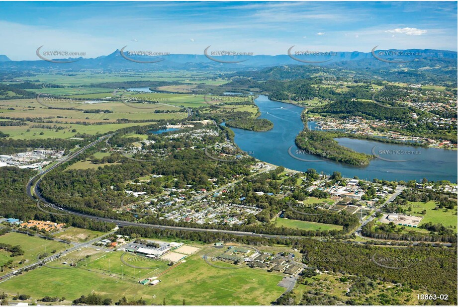 Aerial Photo Showing Chinderah - NSW NSW Aerial Photography