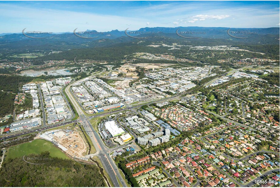 Aerial Photo of a Burleigh Heads Industrial Area QLD Aerial Photography